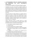 ¿Es necesariamente propia del paradigma cuantitativo una investigación que utilice procedimientos cuantitativos?