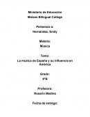 La música de España y su influencia en América