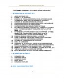 PROGRAMA GRAL DE CURSO DE AUTOCAD.