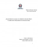 Magíster en Dirección y Liderazgo para la Gestión Educacional ¿Descentralización: una mejora en la calidad de la educación chilena?: