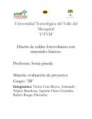 Diseño de celdas fotovoltaicas con materiales básicos.