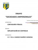 Personas unipersonales.