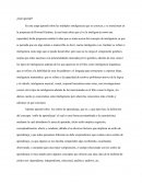 ¿Qué aprendí? Las múltiples inteligencias