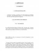 CAPÍTULO I 1.-EL PROBLEMA TEMA DE INVESTIGACIÓN