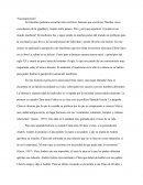 Ensayo “Incomprensión”