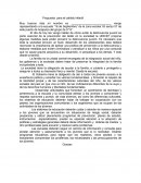 Propuesta para el cabildo infantil.