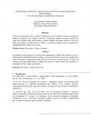 LEY DE OHM PARA ELEMENTOS LINEALES