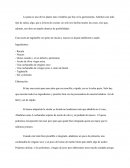 Tagliatelle con pesto de rúcula y nueces