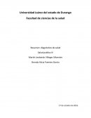 Diagnóstico de salud de la comunidad.