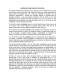 LIDERAZGO COMO ESTILO DE VIDA.