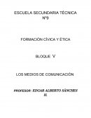 Ensayo de formacion.