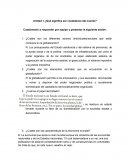 Cuestionario a responder por equipo y presentar la siguiente sesión.