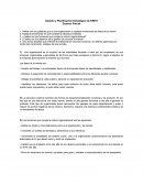 Gestión y Planificación Estratégica de RRHH