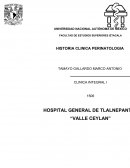 Historia Cinica Neonatologia.
