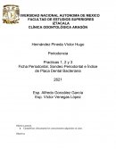 Ficha periodontal.