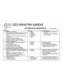 CRITERIOS DE CONVIVENCIA 4º A/B PRIMARIA