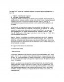 Con base en la lectura de Clausewitz elabora un reporte de donde desarrolles lo siguiente: