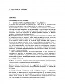 BREVE HISTORIA DEL PROCEDIMIENTO CIVIL ROMANO.