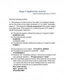 Stage 2 Application Activity