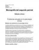 Resumen de la entrevista psicológica, historia clinica y examen mental.