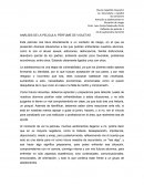 Análisis de película perfume de violetas