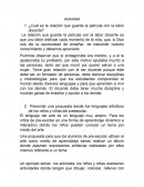 ¿Cuál es la relación que guarda la película con la labor docente?