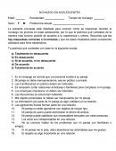 VIOLENCIA DURANTE EL NOVIAZGO EN ADOLESCENTES.