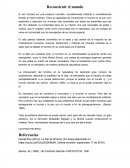 Reconstruir el mundo