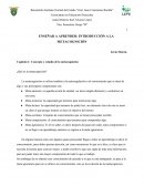 ENSEÑAR A APRENDER: INTRODUCCIÓN A LA METACOGNICIÓN