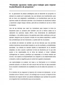 Poniendo opciones reales para trabajar para mejorar la planificación de proyectos