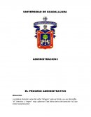 El proceso administrativo