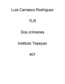 TLR Dos crímenes