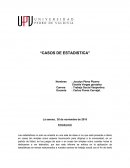 Casos de estadistica