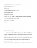 NÚCLEO TEMÁTICO: Unidad 1, La crisis del orden colonial, guerras de la independencia.