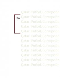 Qatar, Futbol, Corrupcion y algo mas. Página 1