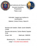 Actividad: Juegos que implican la coordinación.