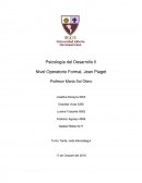 Psicología del Desarrollo II Nivel Operatorio Formal, Jean Piaget