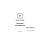 Monografía “La justificacion”