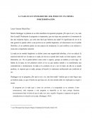 LA NADA ES LO CONTRARIO DEL SER, PERO CON UNA MISMA INDETERMINACIÓN.