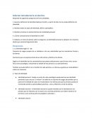 Informe introductorio al electivo.