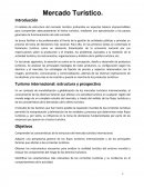 Mercado Turístico.