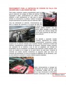 PROCEDIMIENTO PARA LA OBTENCION DE CODIGOS DE FALLA CON ESCANER OBD-I A UNA DODGE RAM 1500