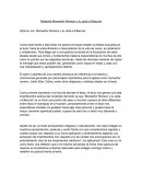 Relatoria Monseñor Romero y tu carta a Ellacuria