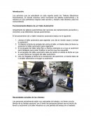 Los servicios que se estudiarán en este reporte serán los Talleres Mecánicos Automotrices, en donde veremos cómo funcionan los talleres automotrices y la manera en que podríamos mejorar este servicio y hacerlo más atractivo para los consumidores.