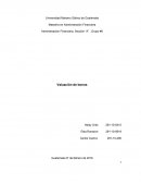 Administración Financiera, Sección “A” , Grupo #6 Valuación de bonos