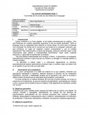 Expresion oral. “Los límites de mi mundo son los límites de mi lenguaje”