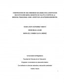 CONSTRUCCION DE UNA COMUNIDAD SALUDABLE EN LA INSTITUCION EDUCATIVA NIÑA MARIA, MUNICIPIO DE CALOTO A PARTIR DE LA MEDICINA TRADICIONAL COMO APORTE DE LOS AFRODESCENDIENTES.