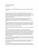 Psicología Organizacional Actividad Nº1