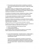 En la primera parte del documento se presenta por parte del autor mínimo dos definiciones de coyuntura ¿Cuáles cree usted que son?
