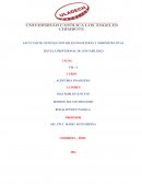 Actividad colaborativa: Auditoria de cuentas patrimoniales